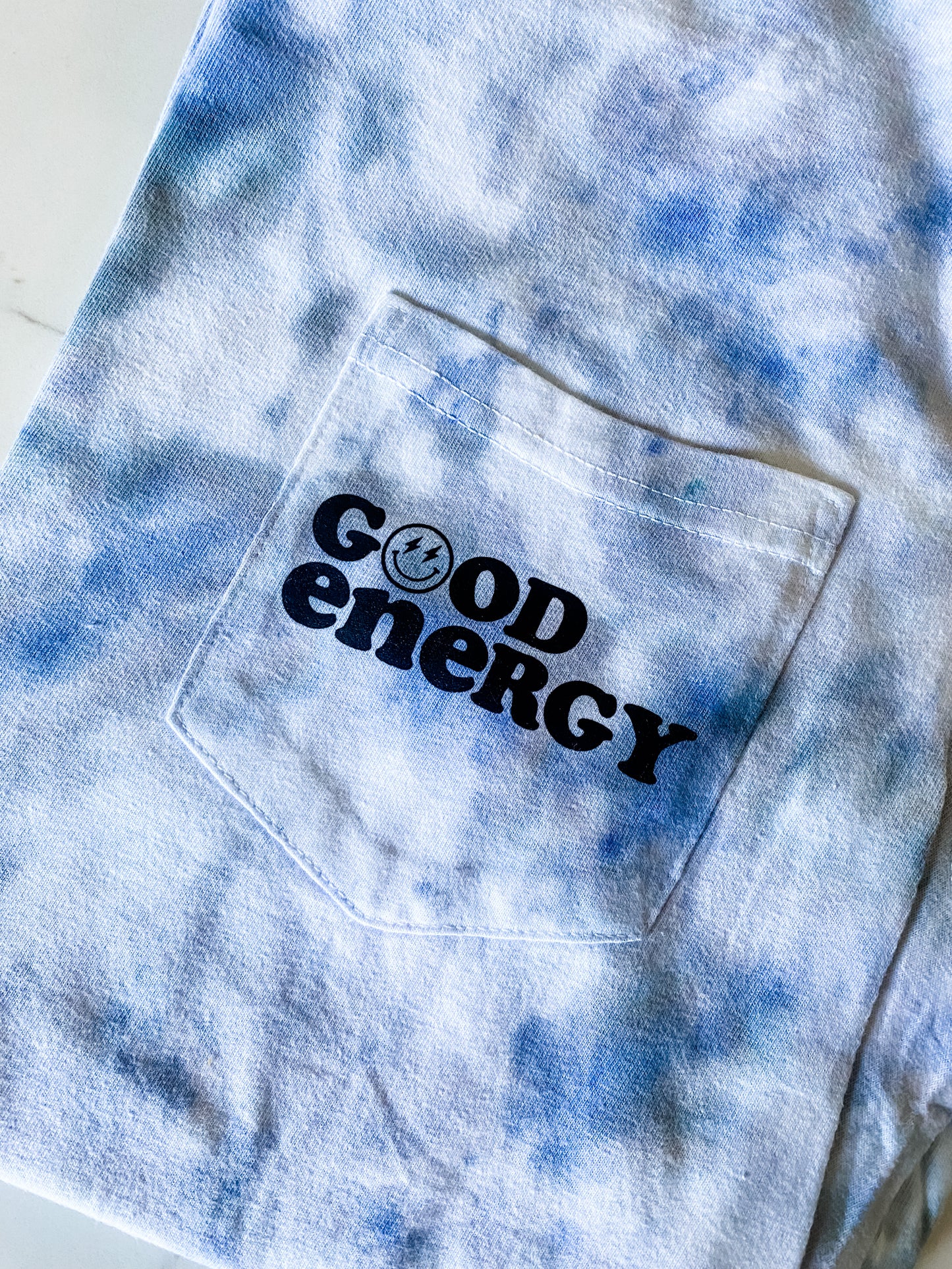 Good Energy Cozy Tee | Crystal Dyed
